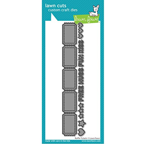 Lawn Fawn LF3096 Stanzformen f r Raffeltickets von Lawn Fawn