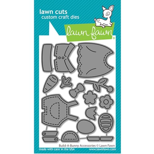 Lawn Fawn LF3683 Build-A-Bunny Accessories Stand-Alone Stanzform von Lawn Fawn