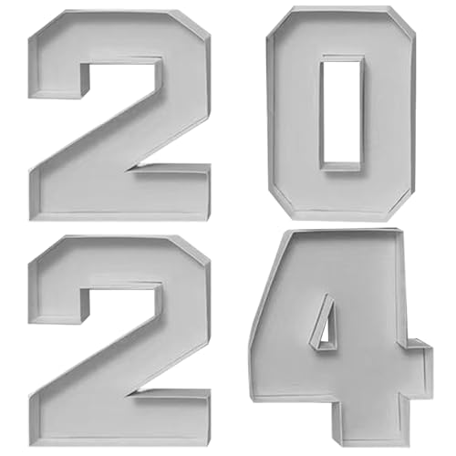 2024 Wurstwaren -Board -Nummern, 4PCS Füllbare Charcuterie -Nummern, 10 Abschlusskartonnummer für Charcuterie High School College -Party -Abschlusszubehör von Lawnrden