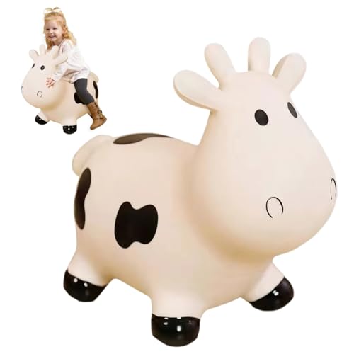 Lawnrden Giraffe Bouncy Cow, Hüpftiere springen von Lawnrden