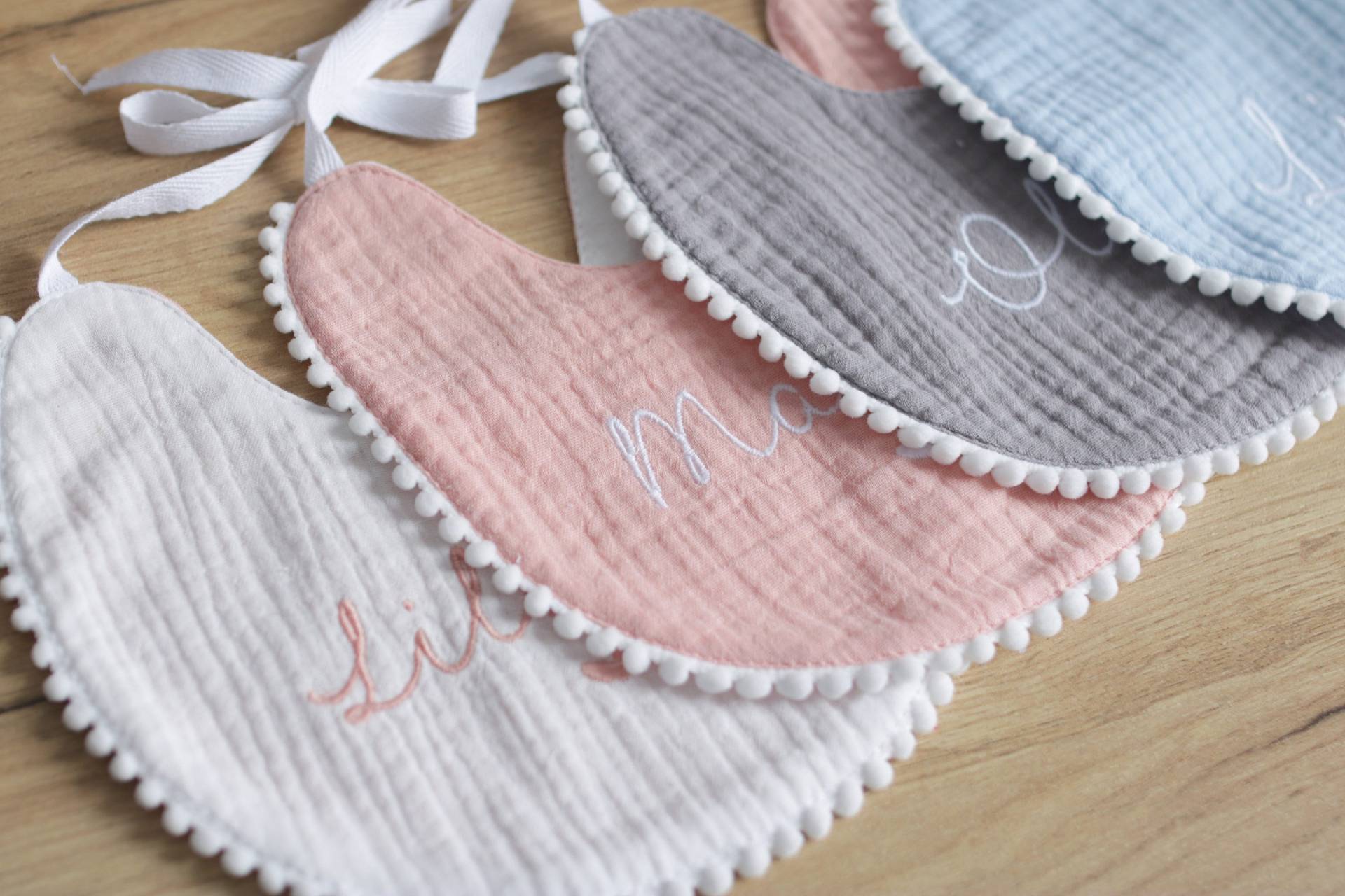 Personalisierter Lätzchen, Lätzchen Baby von LazyBunnyStudio