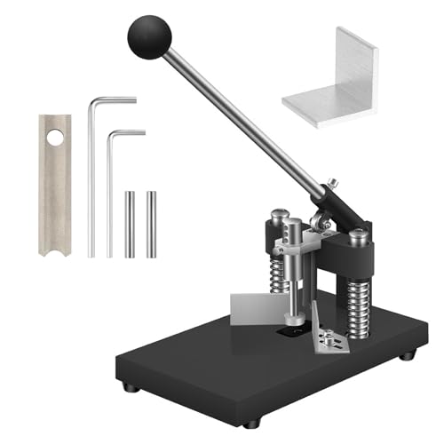 Eckenabrunder-Maschine, R6 mm x R10 mm, 30 mm dick, für Visitenkarten, robuster Eckenabrunder mit Papierhaltevorrichtung für Büro, Schule von Lbwstellar