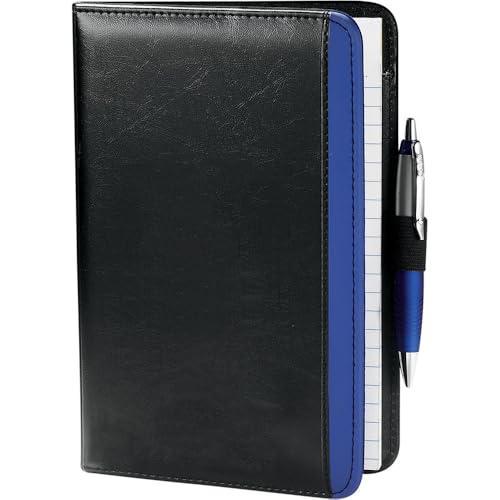 Lcjtop Kleines Klemmbrett-Padfolio/Portfolio-Ordner, Junior-Größe, 12,7 x 20,3 cm, legaler Schreibblock, A5-Dokumenten-Organizer für Männer und Frauen. von Lcjtop