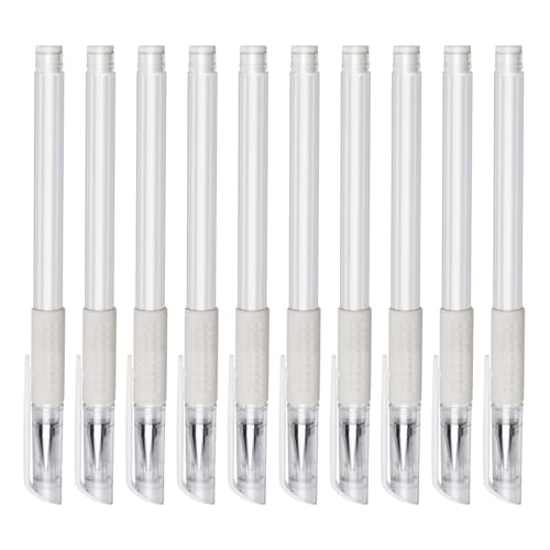 10x Hautmarker Stift Weißer Marker Stift Hautmarker Positionierung Stift Augenbrauen Werkzeug Chirurgische Hautmarker Für Schönheitssalons von Ldabrye