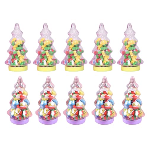 230Pcs Cartoon Weihnachten Radiergummis In Flasche Kleine Gummi Radiergummis Für Kid Student Spiel Belohnung Weihnachten Strumpf Füllstoffe von Ldabrye