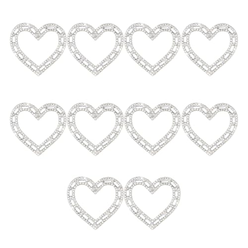 Blingbling Heart Patches zum Aufnähen, Banner, Reparatur für Kleidung, Applikationen, Pailletten, zum Aufnähen oder Basteln von Ldabrye