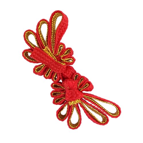 Blumen-Frösch-Knopf für traditionelle chinesische Kleidung, Handarbeit, Accessoires, stilvolle Froschknöpfe, chinesischer Cheongsam von Ldabrye