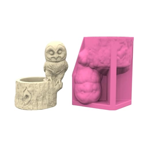Kreative Eule Silikonform Sukkulenten Töpferform Beton Pflanzerform Formen Harz Crafting Formen Für Handherstellungsliebhaber Kreative Eule Silikonform Sukkulenten Töpferform Beton Pflanzerform Formen Harz Crafting Formen Für Handherstellungsliebhaber von Ldabrye