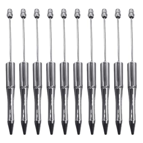 Ldabrye 10 x Kugelschreiber für Kinder, Schüler, Perlenstift, Perlenstift, Büro, Schule, Stiftzubehör, Perlen-Kugelschreiber Ldabrye 10 x Kugelschreiber für Kinder, Schüler, Perlenstift, Perlenstift, Büro, Schule, Stiftzubehör, Perlen-Kugelschreiber von Ldabrye