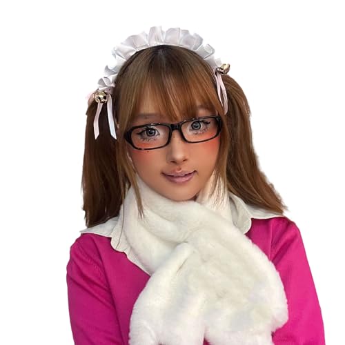 Ldabrye Bunte Brillen ohne Linse, Subkulturen, Anime, Cosplay, Kostüm, Neuheit, lustige Brille, Party von Ldabrye