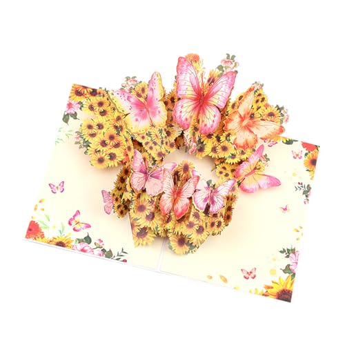 Ldabrye Charm Popup Butterfly Karten Für Geburtstage Handgefertigte Blumengrüße Mit Platzsparenden Designs Für Personalisierte Nachrichten Ldabrye Charm Popup Butterfly Karten Für Geburtstage Handgefertigte Blumengrüße Mit Platzsparenden Designs Für Personalisierte Nachrichten von Ldabrye