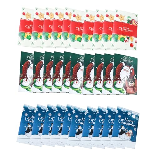 Ldabrye Festival Weihnachtsgrüßkarte Set Weihnachten Vergnügungsgrußkarten Für Die Verbreitung Des Glücks In Dieser Saison Ldabrye Festival Weihnachtsgrüßkarte Set Weihnachten Vergnügungsgrußkarten Für Die Verbreitung Des Glücks In Dieser Saison von Ldabrye