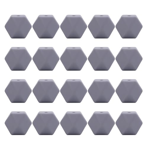 Ldabrye Geometrische Harzperlen, achteckig, 14 mm, achteckige Abstandshalter, Bastelperlen für Halsketten, Schmuckherstellung, 20 Stück Ldabrye Geometrische Harzperlen, achteckig, 14 mm, achteckige Abstandshalter, Bastelperlen für Halsketten, Schmuckherstellung, 20 Stück von Ldabrye