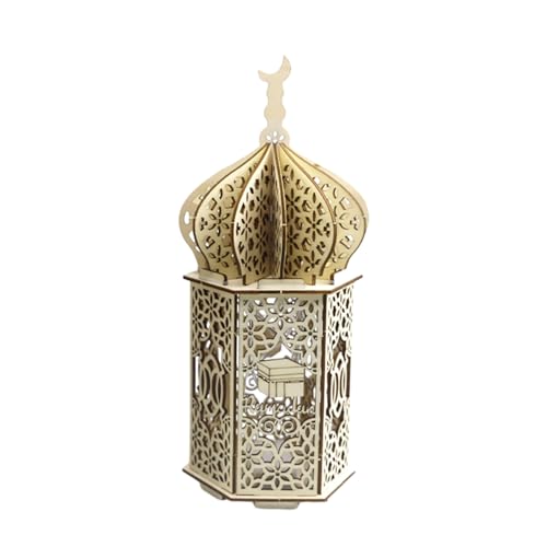 Ldabrye Moschee Form Tischornament mit Licht Familie Bauernhaus Tischdekoration Eid Mubara von Ldabrye