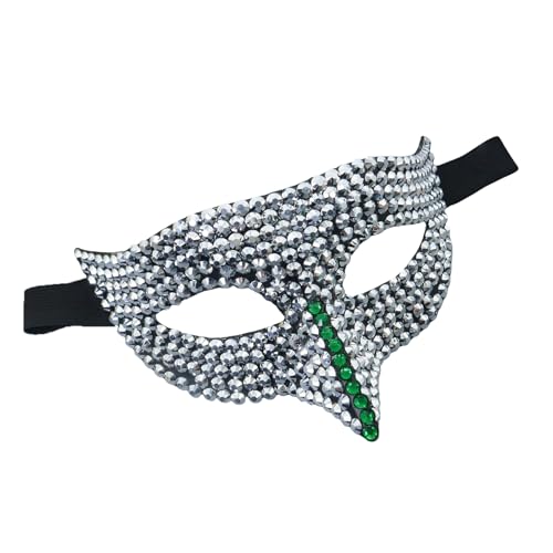 Ldabrye Strass-Maskerade-Auge, Halloween-Kostüm-Zubehör für Halloween, Damen, Halloween, Maskerade, Brillen von Ldabrye