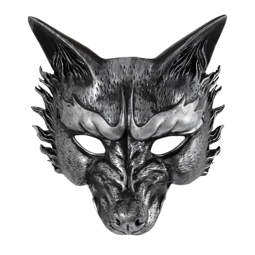 Ldabrye Wolf-Maskerade-Tierkostüm, Halloween-Dekoration für Damen und Herren, Cosplay, Party, Halloween von Ldabrye