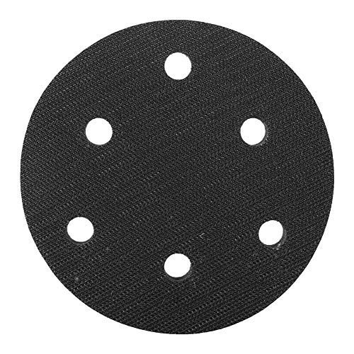 Weiches Schwamm-Schnittstellenpad, 125 mm/4,9 Zoll Durchmesser, weiches Puffer-Schwamm-Schnittstellenkissen-Pad, Schaumstoff-Schnittstellenpad für Schleifpads (6 Löcher) von Ldafava