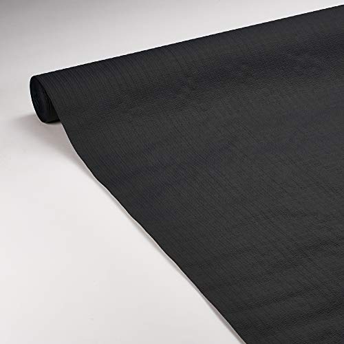 Le Nappage Arts DE LA Table - Nappe de Table en Papier Gaufré Noir - Recyclable et Biodégradable - Nappe Papier Noir en Rouleau de 1,18 x 20 Mètres, Schwarz, 71290 von Le Nappage