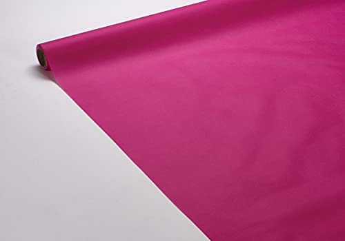 Le Nappage Tischdecke, Airlaid, 1,20 x 10 m, FSC, Zellulose-Watte, Fuchsia, 1,2 x 10 m von Le Nappage