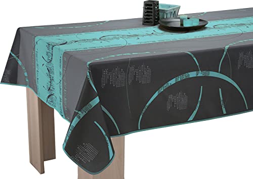 Le linge de Jules Tischdecke, Polyester, Blau, Rechteckig 150 x 200 cm von Le linge de Jules