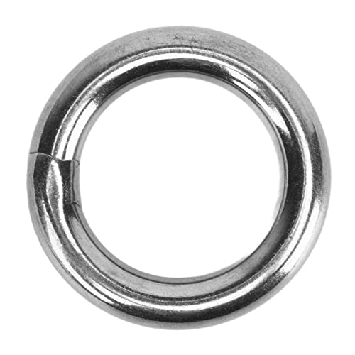 Leapiture 7 Stück Metall-O-Ring, runder Edelstahlring, professioneller Edelstahl-O-Ring, langlebiger Metall-O-Ring für Gerätereparaturen (8 * 30mm) von Leapiture