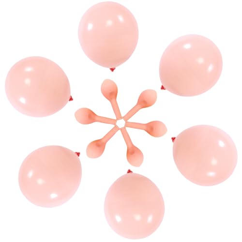 Ledeak Luftballons Rosa Set, 100 Stück 10 Zoll Macaron Latex Helium Ballon für Hochzeit Geburtstagsfeiern Erwachsenentaufe Graduierung Jubiläums Dekorationen (Orange) von Ledeak