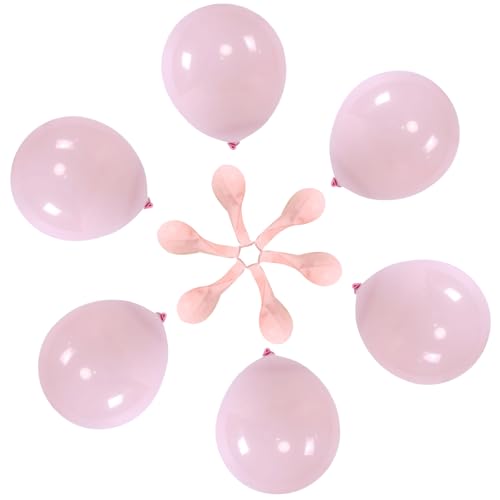 Ledeak Luftballons Rosa Set, 100 Stück 10 Zoll Macaron Latex Helium Ballon für Hochzeit Geburtstagsfeiern Erwachsenentaufe Graduierung Jubiläums Dekorationen (Rosa) von Ledeak