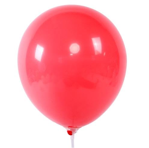 Ledeak Luftballons Rosa Set, 100 Stück 10 Zoll Macaron Latex Helium Ballon für Hochzeit Geburtstagsfeiern Erwachsenentaufe Graduierung Jubiläums Dekorationen (Rot) von Ledeak