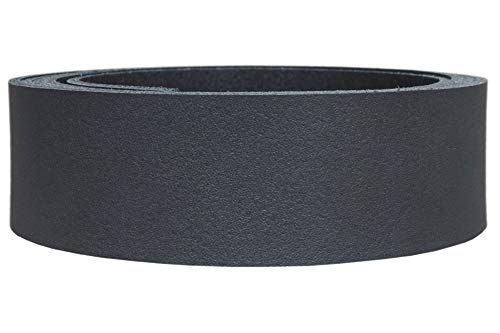 Lederriemen Rindsleder 'Basic', Gürtelleder, Rindleder, Lederband, Farbe:dunkelgrau 2.5mm, Breite:4cm breit von Lederriemen.com