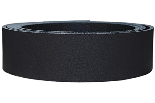 Lederriemen Rindsleder 'Pull Up', in vielen Farben, Gürtelleder, Lederstreifen, Farbe:schwarz, Breite:4.5cm breit von Lederriemen.com