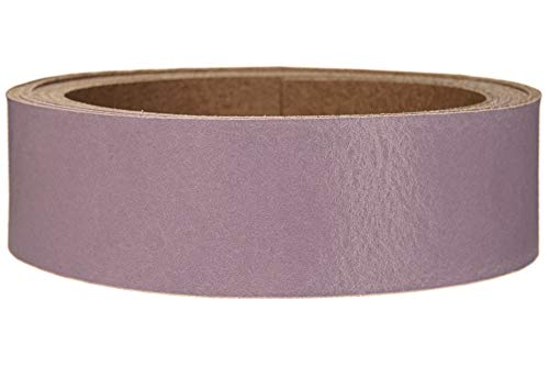 Lederriemen Rindsleder 'Pull Up', in vielen Farben, Gürtelleder, Lederstreifen, Farbe:lavendel, Breite:2.5cm breit von Lederriemen.com