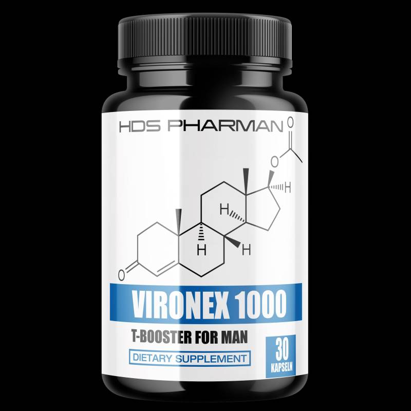 Vironex 1000 - Nitric Oxid Booster Mit Arginin, Citrullin, Daa Und Zink von Lederstoff