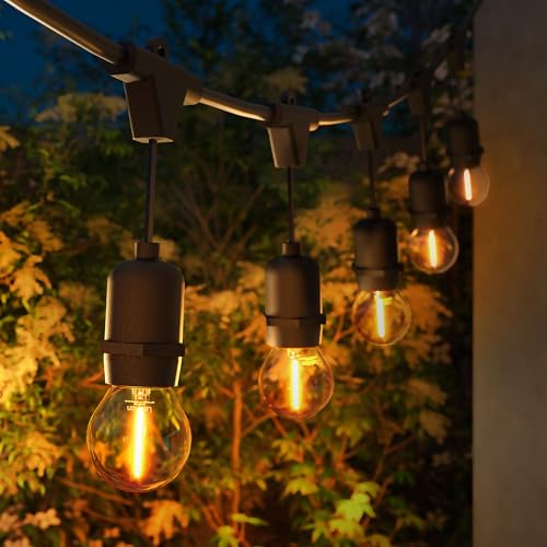 Ledvion - LED Lichterkette, 10 Meter, E27 LED Lampe, Inklusive Stecker, Gartenbeleuchtung von Ledvion