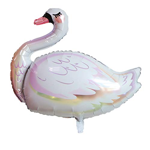 Cartoon Animal Aluminium Film Ballon Swan von Leeadwaey