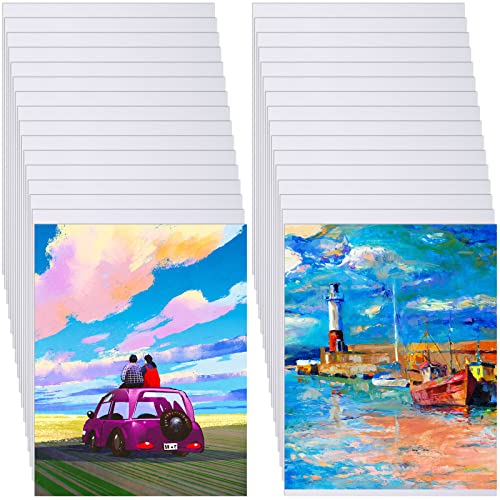 36 Stück Sublimations-Rohlinge für Bilderrahmen, 21.9x27.9 cm, doppelseitig, Sublimationsdruck, bedruckbare Tintenstrahl-Leinwand-Pads, Wärmeübertragung, Leinwand, Hintergründe, Bastelarbeiten 36 Stück Sublimations-Rohlinge für Bilderrahmen, 21.9x27.9 cm, doppelseitig, Sublimationsdruck, bedruckbare Tintenstrahl-Leinwand-Pads, Wärmeübertragung, Leinwand, Hintergründe, Bastelarbeiten von Leelosp