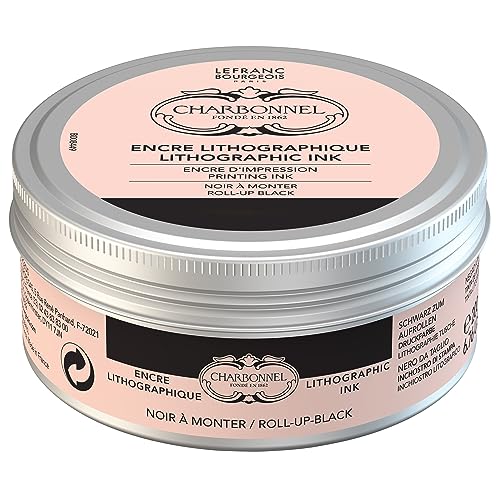 Lefranc Bourgeois Charbonnel Professional Litho Tintenroller, Schwarz, 200 ml Lefranc Bourgeois Charbonnel Professional Litho Tintenroller, Schwarz, 200 ml von Lefranc Bourgeois