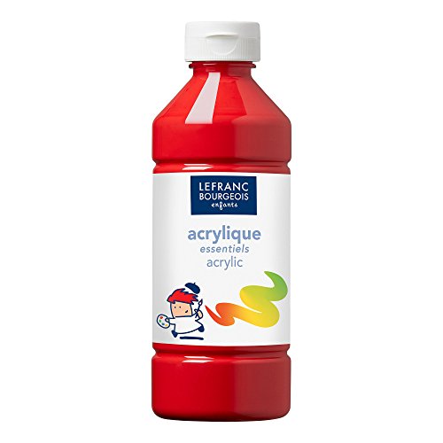 Lefranc & Bourgeois "Value Serie" Kinder - Acrylfarben, 500ml Tube - Primärrot von Lefranc Bourgeois