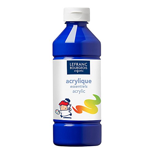 Lefranc & Bourgeois "Value Serie" Kinder - Acrylfarben, 500ml Tube - Dunkelblau von Lefranc Bourgeois