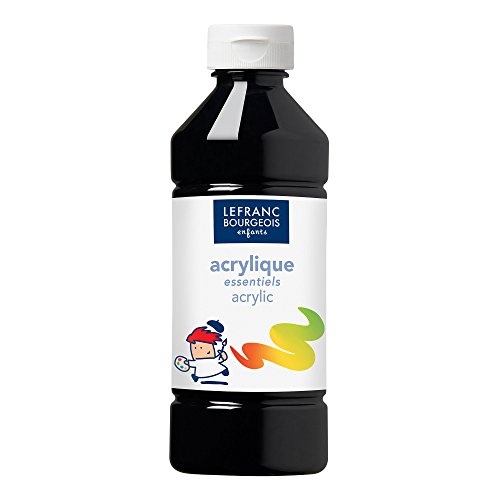 Lefranc & Bourgeois "Value Serie" Kinder - Acrylfarben, 500ml Tube - Schwarz von Lefranc Bourgeois