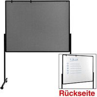 Legamaster Moderationswand 3in1 PREMIUM PLUS Multiboard XL 150,0 x 120,0 cm grau, weiß von Legamaster