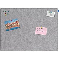 Legamaster Pinnwand BOARD-UP Akustik 75,0 x 50,0 cm Textil grau von Legamaster