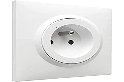 Legrand 600391 Dooxie Smart Steckdose mit Netatmo 16 A 3680 W Anschluss über automatische Klemmen, weiß von Legrand