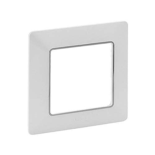 Legrand 754031 Vlife 1-Fach Rahmen Uw/Chrom von Legrand