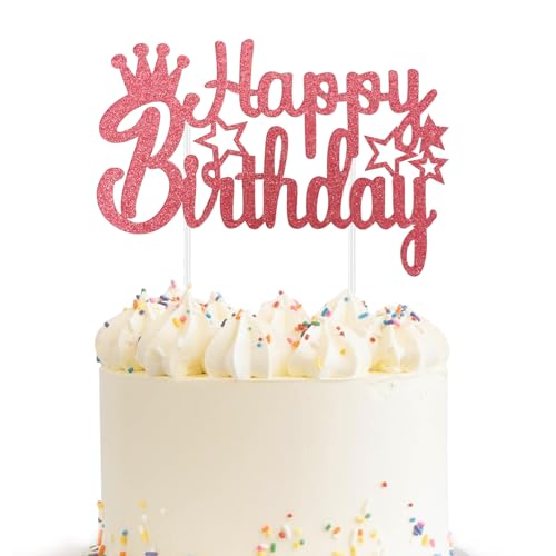 Happy BirthdayTortendeko,Happy Birthday Kuchenaufsätze, Cake Topper Geburtstag,Happy Birthday Cake Toppers,Tortendeko Geburtstag,Happy Birthday Cake Toppers,Tortendeko Geburtstag,Burgundy von Leislam
