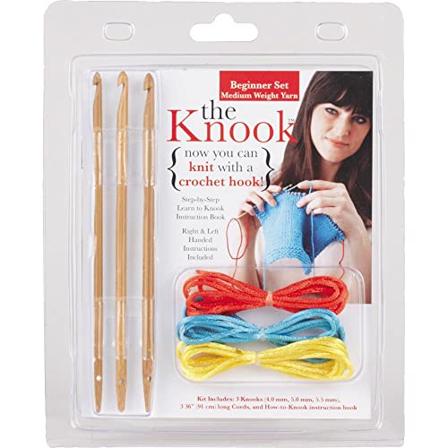 Leisure Arts Knook Beginner-Set, (für mittlere Gewicht Garn), von Leisure Arts