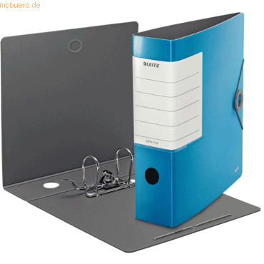 Leitz Ordner Solid A4 Kunststoff 82mm hellblau von Leitz