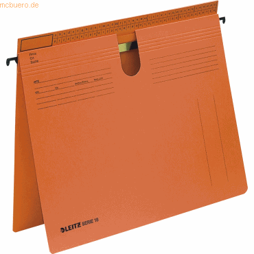 50 x Leitz Hängehefter Serie 18 orange von Leitz