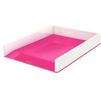 LEITZ Briefablage WOW Duo Colour perlweiß/pink von Leitz