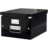 LEITZ Click & Store Aufbewahrungsbox 16,7 l schwarz 28,1 x 36,9 x 20,0 cm von Leitz