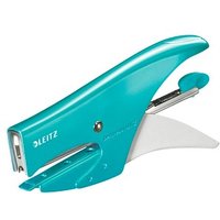 LEITZ Heftzange 5531 WOW eisblau-metallic von Leitz